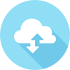 icon-cloud-services-nuvola-frecce-azzurro